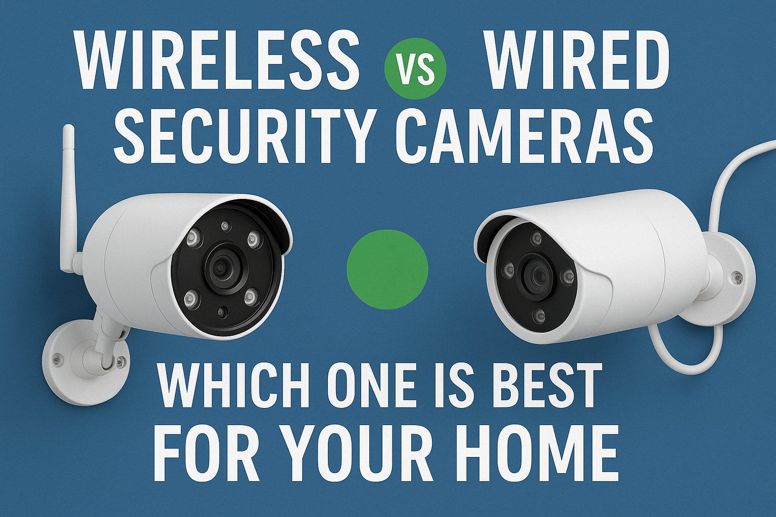 Wireless vs Wired Security Cameras Which One is Best for Your Home