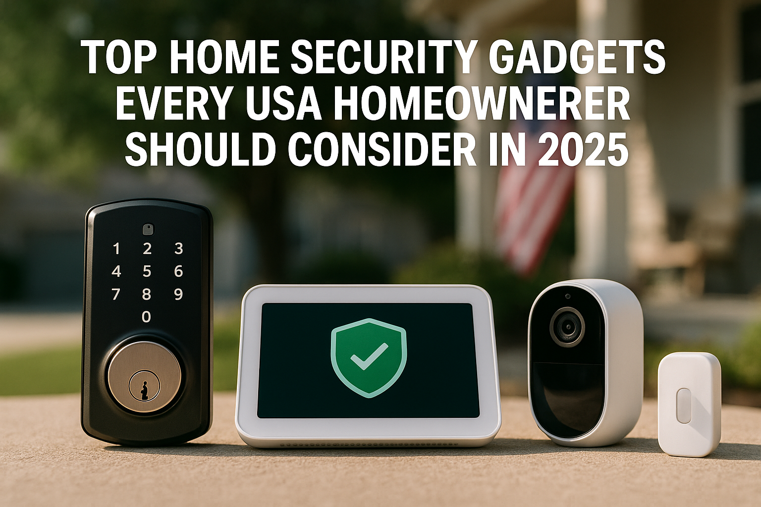 Top Home Security Gadgets Every USA Homeowner Should Consider in 2025