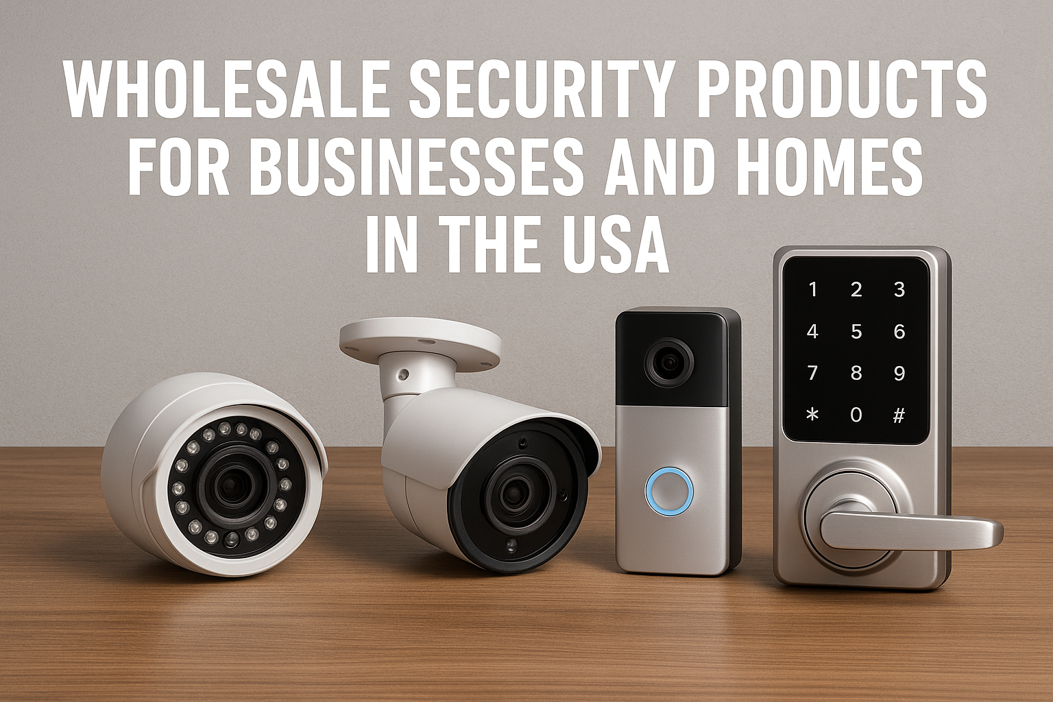 Wholesale Security Products for Businesses and Homes in the USA