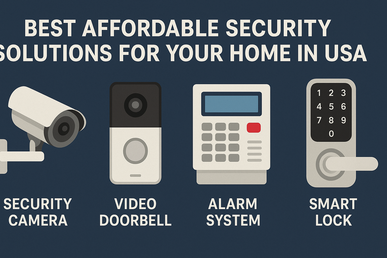 Best Affordable Security Solutions for Your Home in the USA
