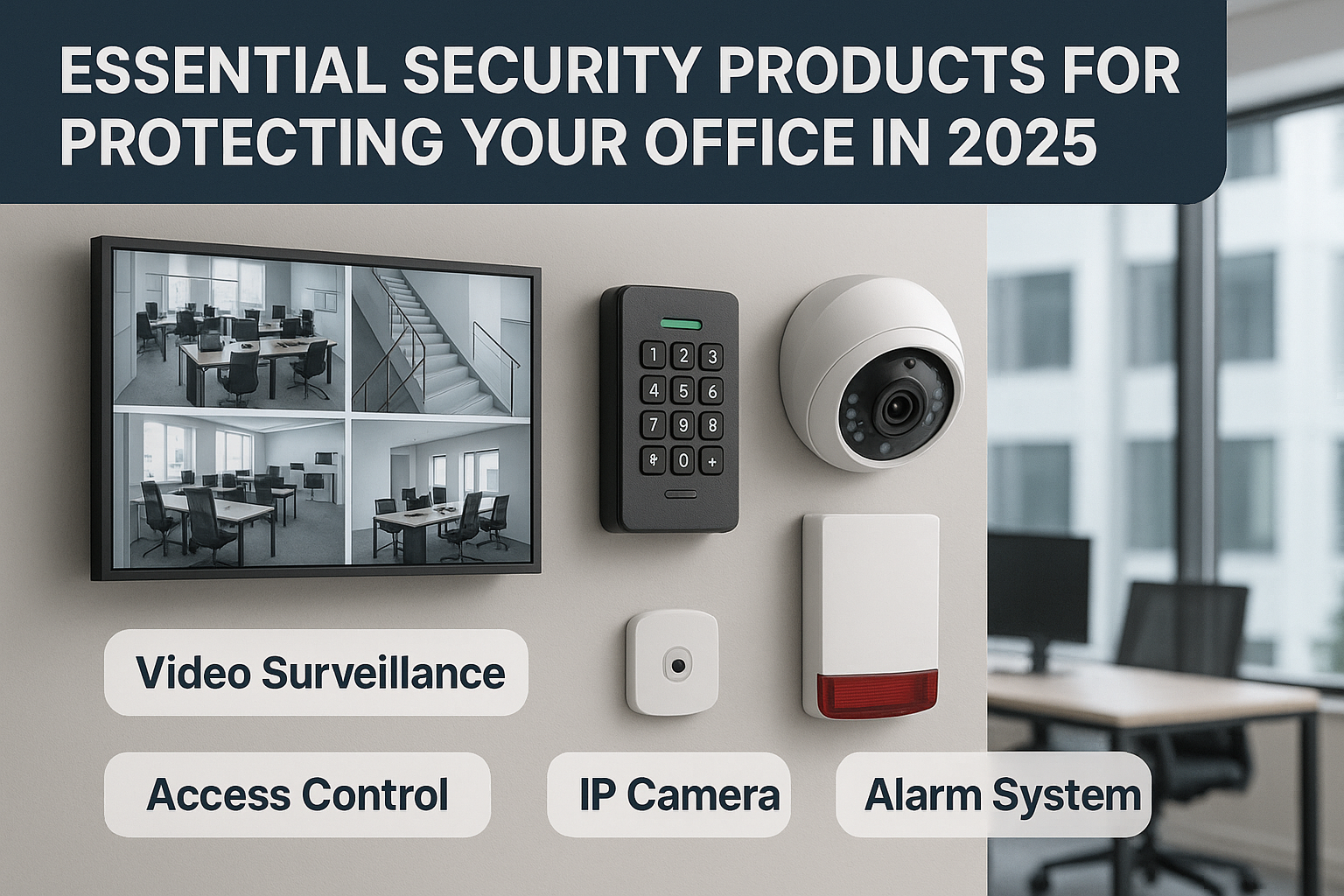 Essential Security Products for Protecting Your Office in 2025