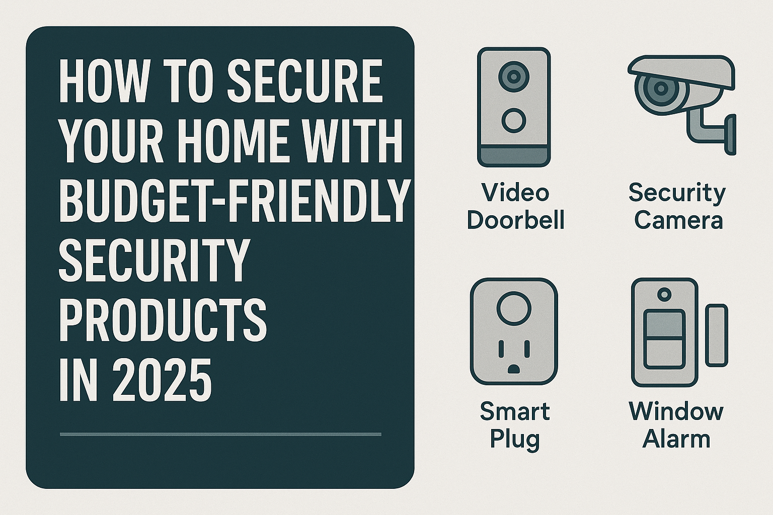 How to Secure Your Home with Budget-Friendly Security Products in 2025