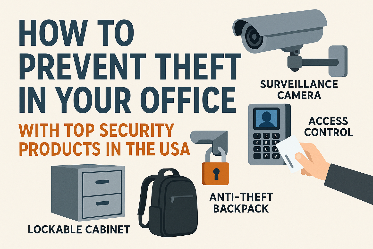 How to Prevent Theft in Your Office with Top Security Products in the USA