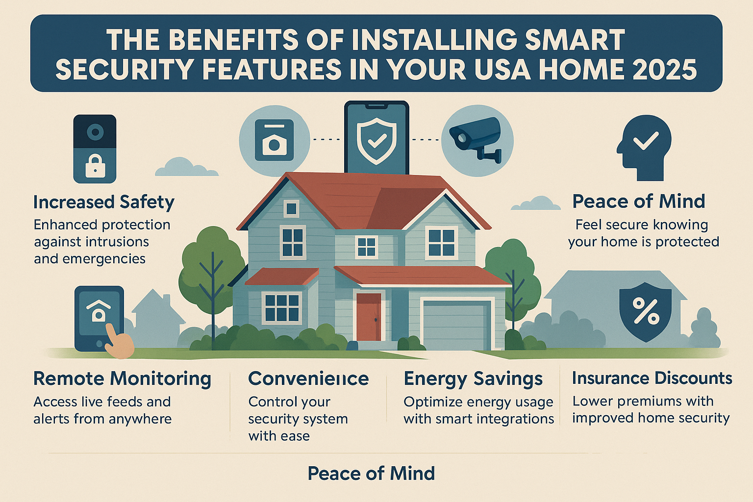 The Benefits of Installing Smart Security Features in Your USA Home in 2025
