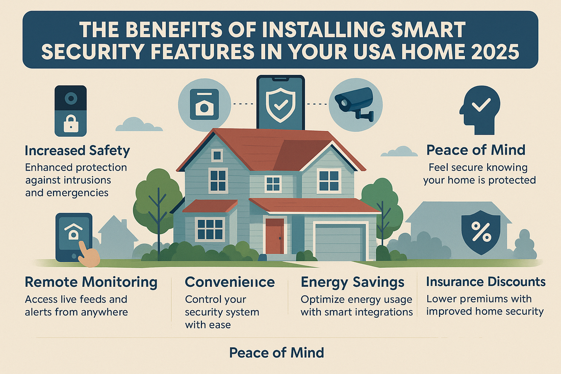 The Benefits of Installing Smart Security Features in Your USA Home in 2025