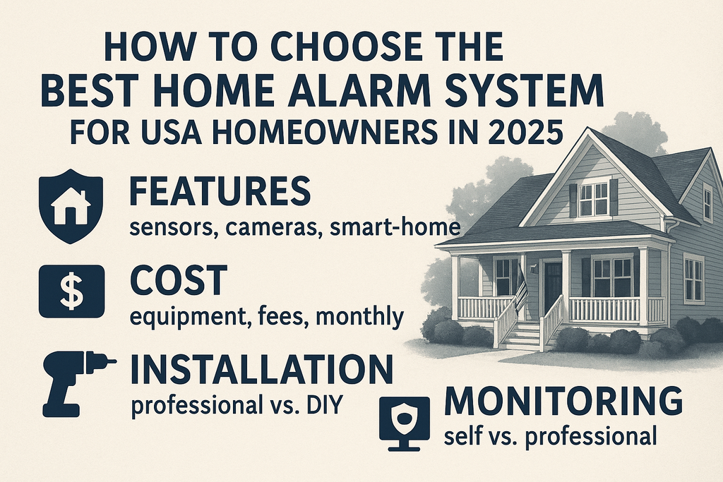 How to Choose the Best Home Alarm System for USA Homeowners in 2025 ...