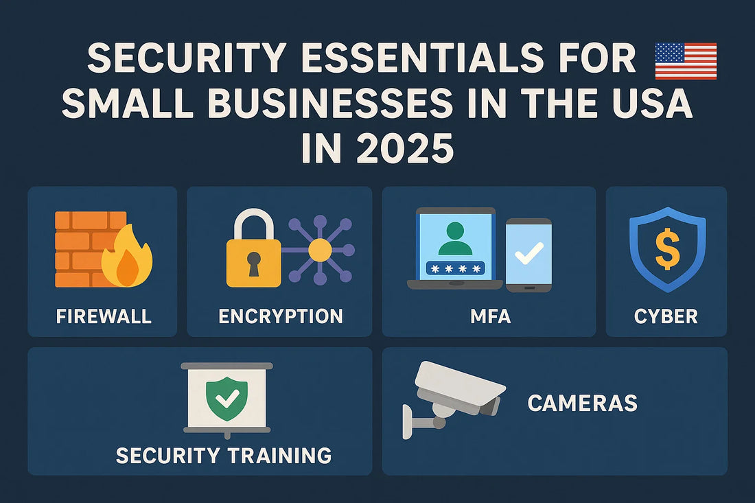 Security Essentials for Small Businesses in the USA in 2025