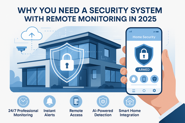 Why You Need a Security System with Remote Monitoring in 2025