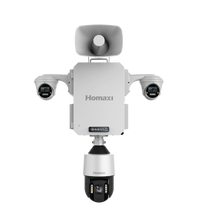 IQBox 40C + 2x Homaxi I Series 8MP Active Deterrence Turret + 5MP 32x Active Deterrence PTZ + Ubiquiti Point to Point WIFI Bridge