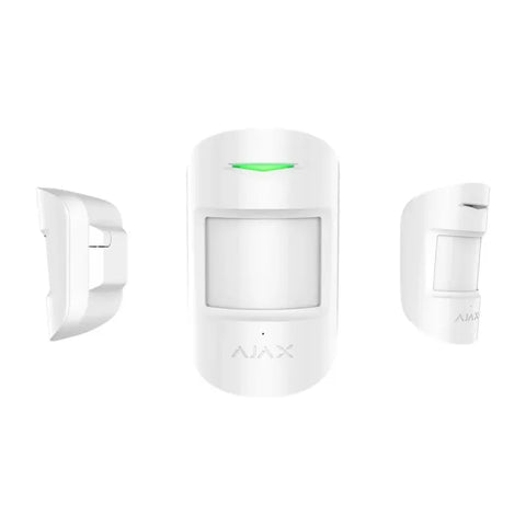 Ajax CombiProtect Jeweller white Wireless combined IR motion and glass