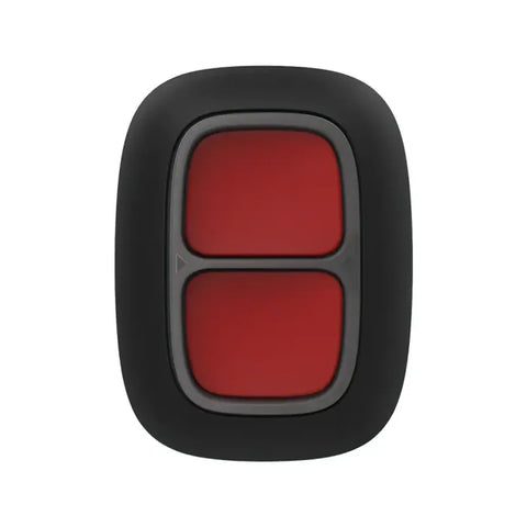 Ajax DoubleButton Jeweller black Wireless hold up device, emergency button