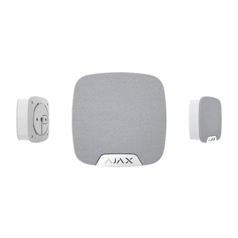 Ajax HomeSiren Jeweller white Wireless indoor siren that loudly notifies