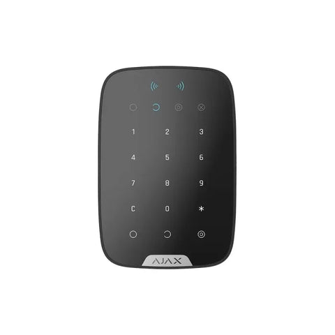 Ajax Keypad Plus Jeweller black Wireless touch keypad supporting encrypted
