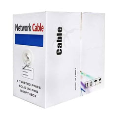 Cat5E,CCA,1000ft, White