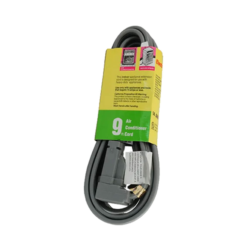 9Ft Air Conditioner Power Extension Cord,UL