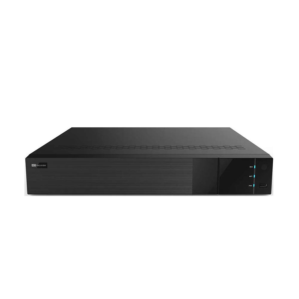 Titanium, NVR, 12MP, 16CH, 2X SATA PORTS