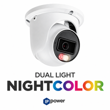 6MP / Night Color / IR+WL 2.8mm / IP Turret / IP