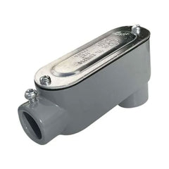 1/2 CONDUIT BODIES EMT & TYPE WITH COVERS & GASKETS ALUMINUM