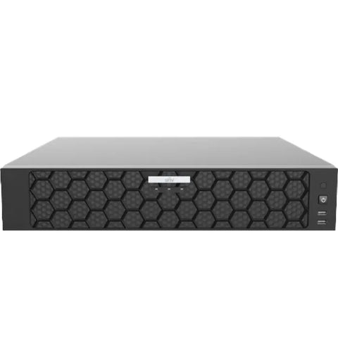 64-Channel Ultra265 NVR with 4K HDMI/VGA, Hot Spare & 16MP Recording