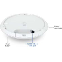 UniFi WiFi 7 AP, 6 spatial streams, Ceiling-mounted Long Range – Wireless Access Point