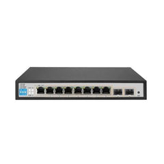 10 ports(8PoE),L2 managed,1000Mbps, 2Uplink gigabit SFP,96W