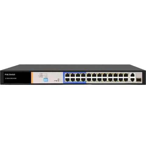 Switch, Uplink Ports, 24 Port PoE