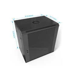 Sever Cabinet;12U; Wall mountable;600MM*450MM*650MM