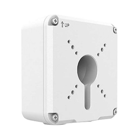 Heavy-Duty Aluminum Mount Adapter Plate – Junction Box for Dome Cameras, 125mm x 125mm x 55mm, 0.75kg